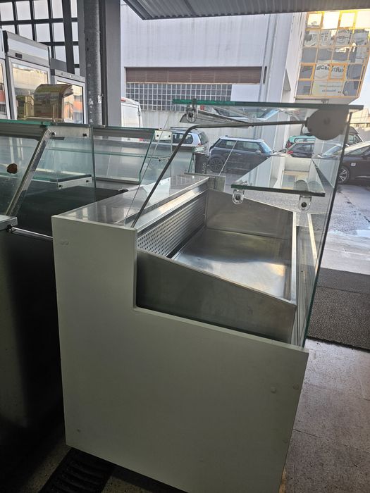 Vitrine expositora peixe/carne