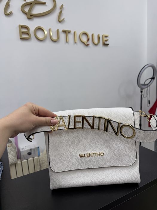 Сумка біла Valentino