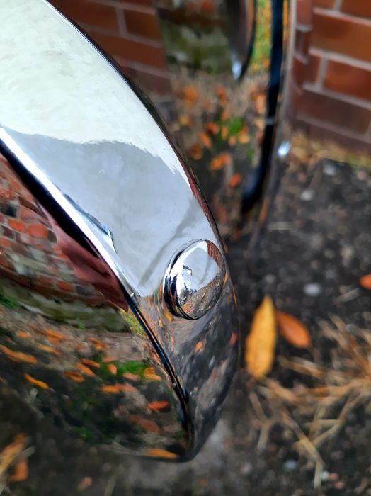 Хром бампер ВАЗ 2103 в сборе клыки , подсветка номера