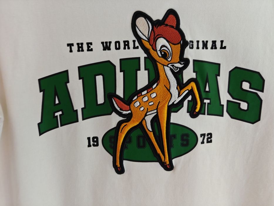 Adidas Disney Bambi longsleeve bluzka długi rękaw limitowana kolekcja M/L