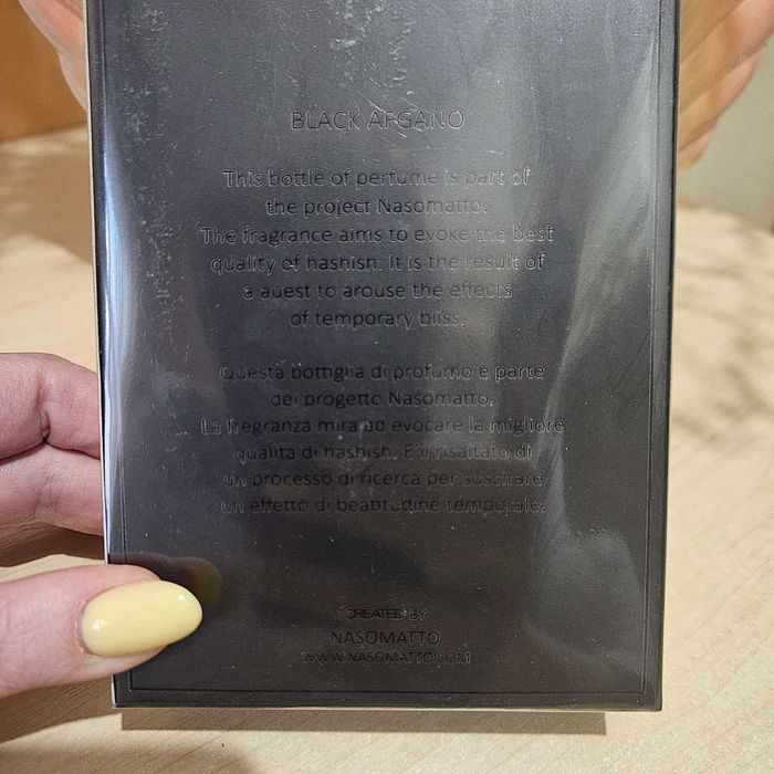 ДУХИ ПАРФУМ унісекс Nasomatto Black Afgano 30 мл