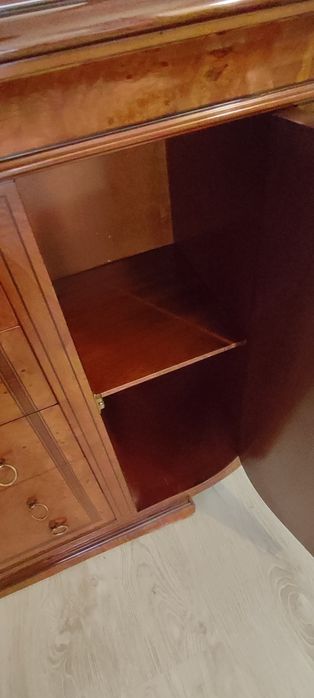 Espelho grande biselado+oferta aparador