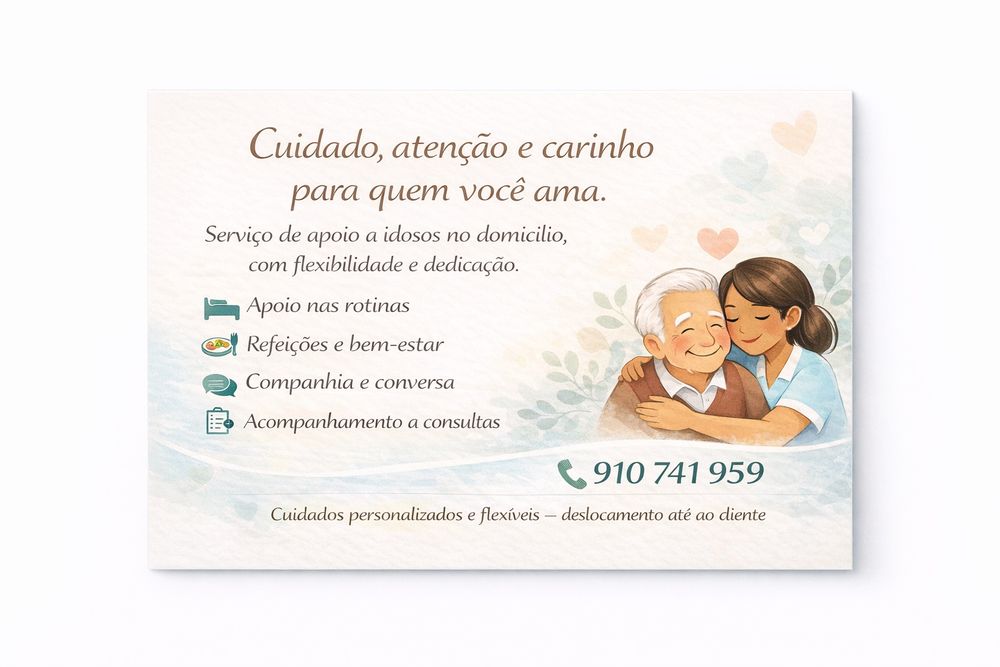 Cuidadora e acompanhante de idosos