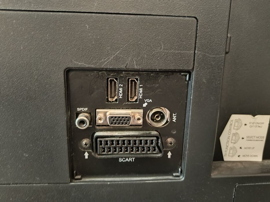 Telewizor Hyundai 40 cali uszkodzone podświetlenie matrycy.