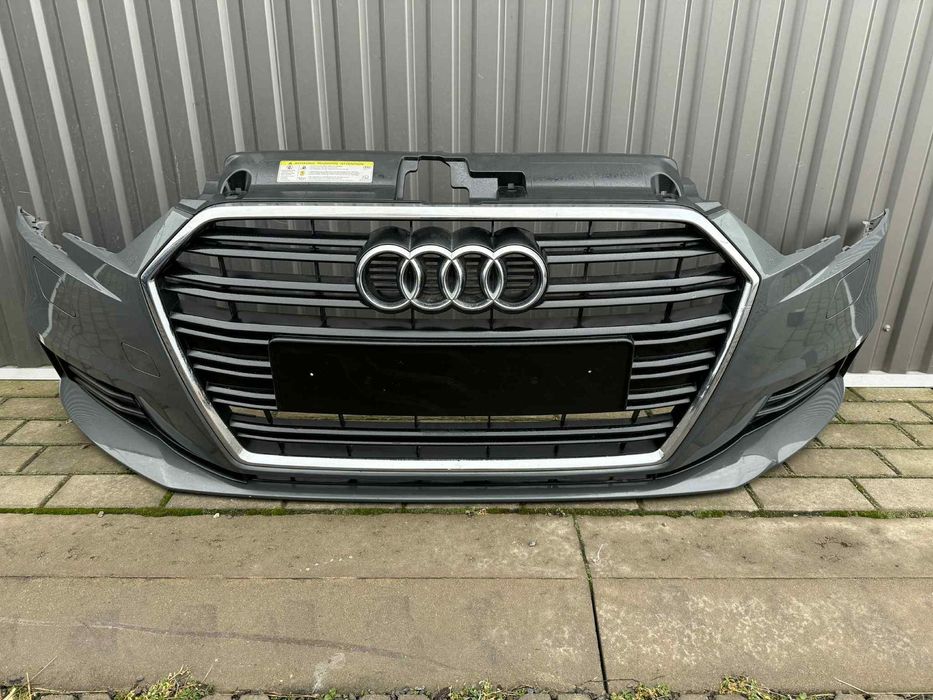 Audi A3 8V 8V3 8V4 FL Lift Zderzak Przód Przedni Kompletny LY7C Spryski 16-