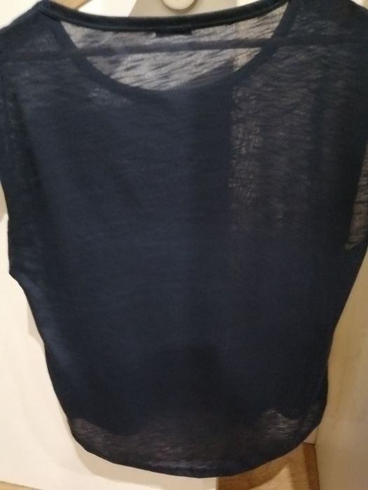 Camisola senhora azul marinho
