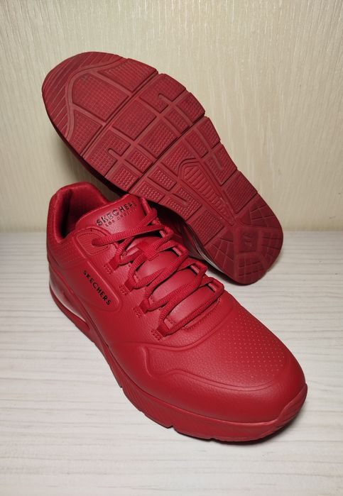Крутейшие Кроссовки Skechers Uno Red / 45р (29см) — Состояние НОВЫХ!