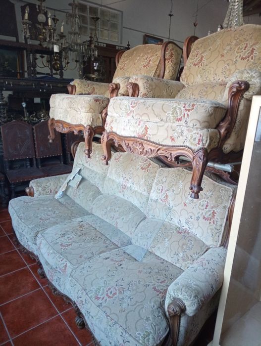 Recheio de loja de antiguidades