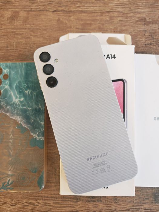 Samsung A14 6.6" 4GB/64GB Silver  Aceito Retomas