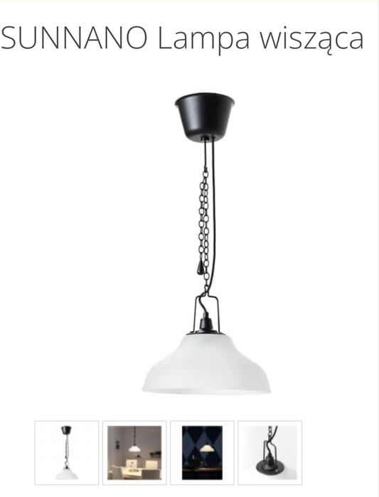 SUNNANO Lampa wisząca