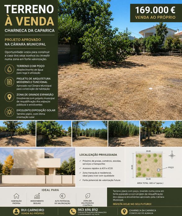 Venda de terreno