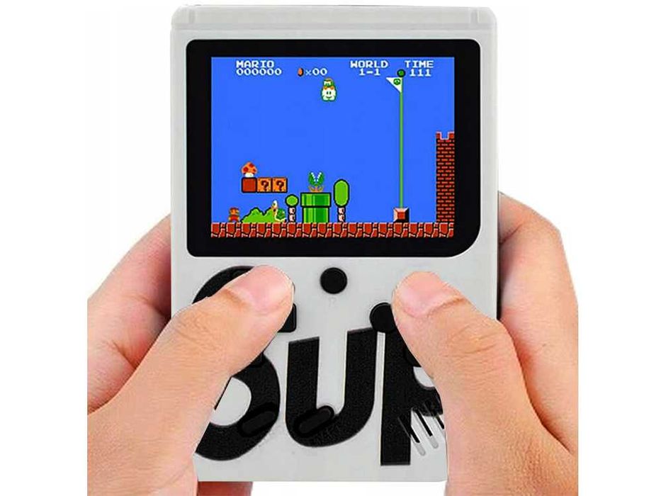 Mini Konsola Retro 3" 400 Gier Game Box TV Mario Contra