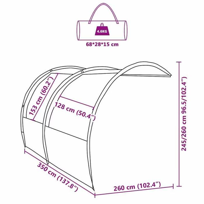 przedsionek przeciwsłoneczny kamper , przyczepa kempingowa