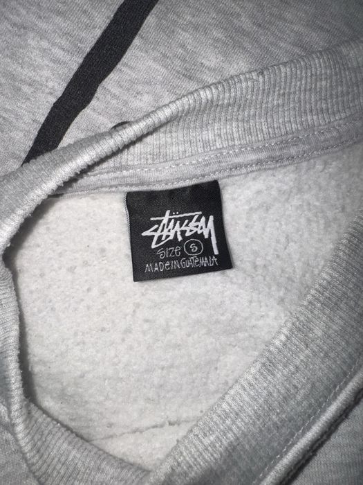 Світшот Stussy стусі оверсайз на флісі