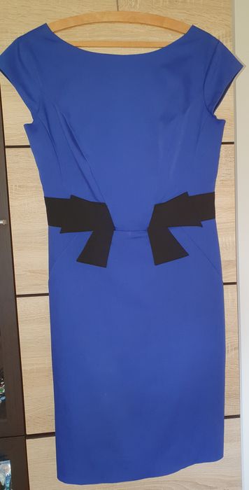 Sukienka Ryłko rozm 38 chabrowa komunia chrzciny elegancka