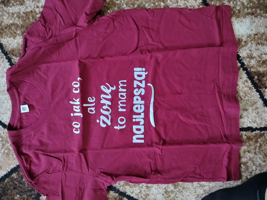 Koszulka męska z napisem
