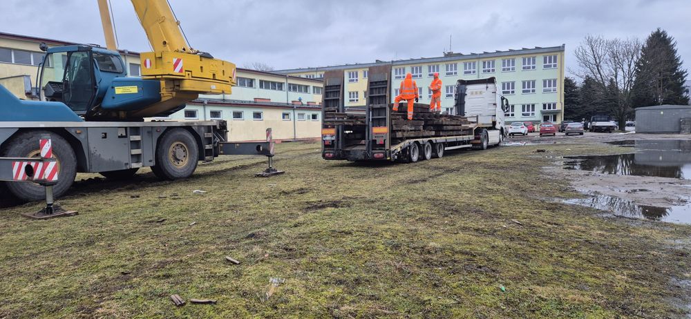 Transport/Niskopodwozie/Platforma/Koparka/Harvester/Forwarder