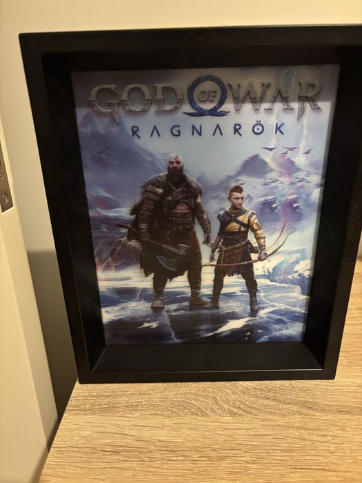Quadro 3D God of War Ragnarok