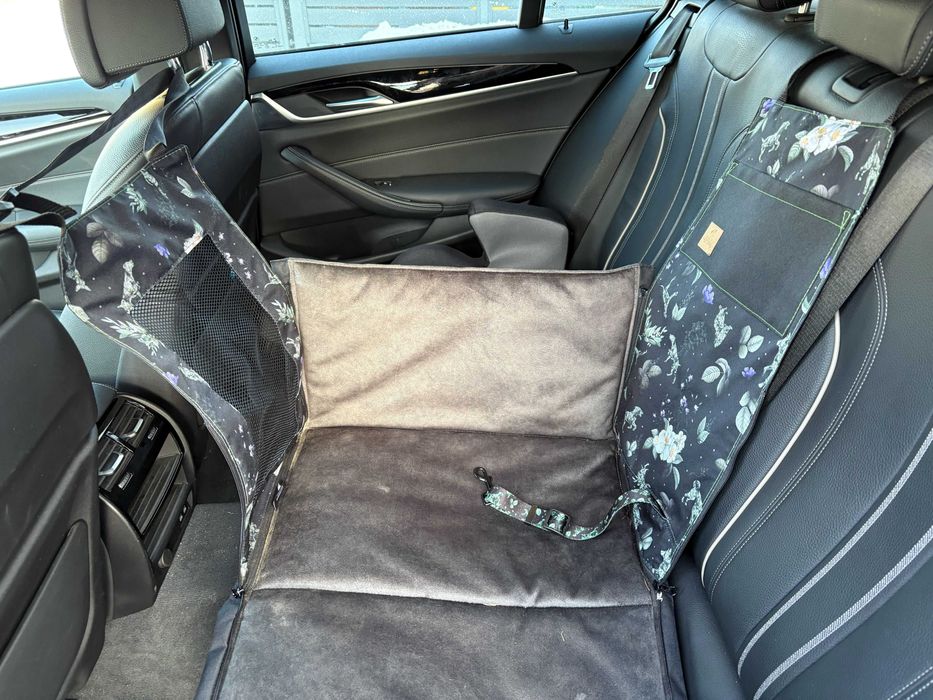 Transporter dla psa do 11 kg na środek tylnej kanapy samochodu
