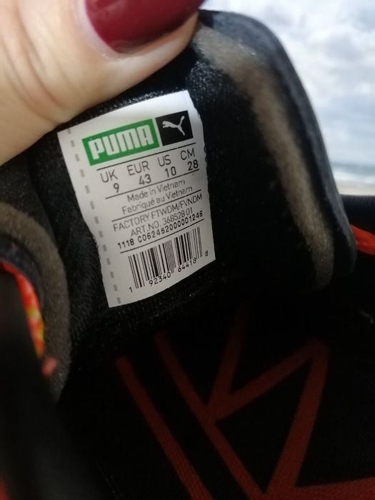 В ідеалі Puma Clyde чоловічі шкіряні кросівки червоні 28 см.