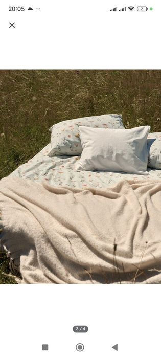 Sinsay 100% бавовна комплект 200*200+2 наволочки великі 50*60