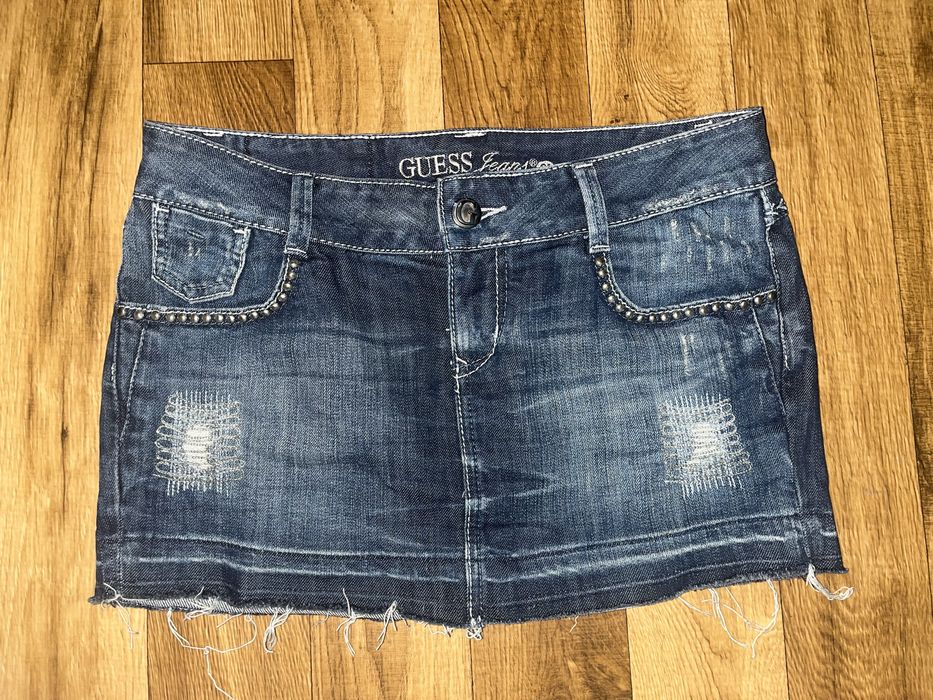 Юбка   GUESS  Y2K low rise mini skirt