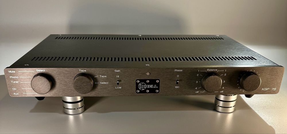 KRELL KSP 7B,  Full Recap. klasa A, PHONO MM/MC, preamp gramofonowy.