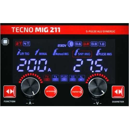 Spawarka Tenco MIG 211 S-PULSE ALU Synergic