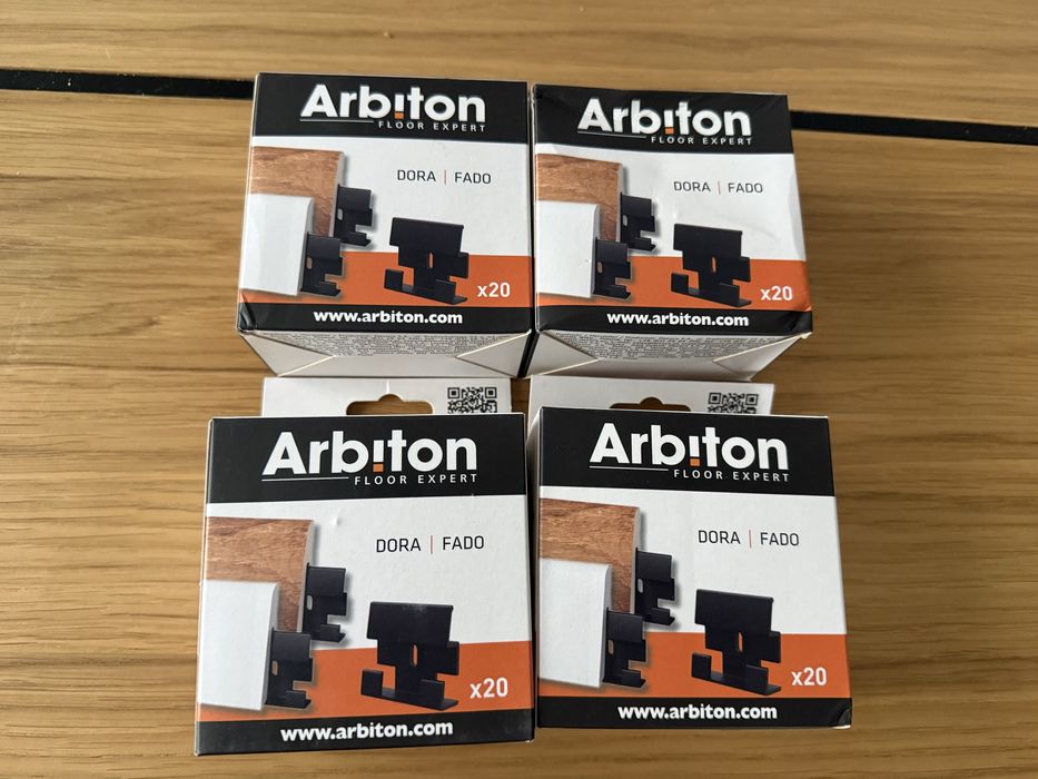 ARBITON DORA/FADO Klamra mocujaca 4x20 szt