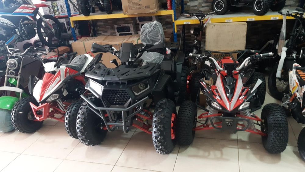 Moto4 eletricas a gasolina pra adultos 2 crianças