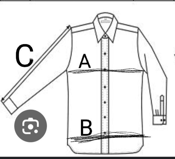 Biała koszula w kratę Diverse rozmiar L męska z długim rękawem w kratk