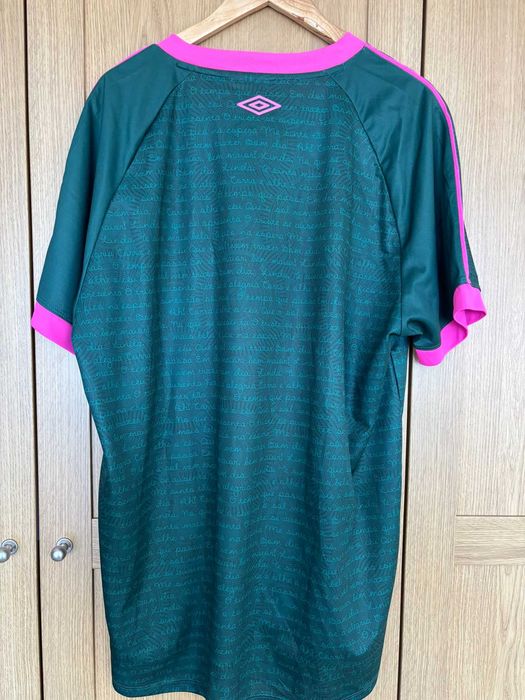 Camisa Fluminense III "Cartola" 23/24 Torcedor Umbro - Verde e Rosa