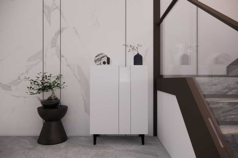 Комод з дверцятами та центральним висувним модулем (RM2F1K800)