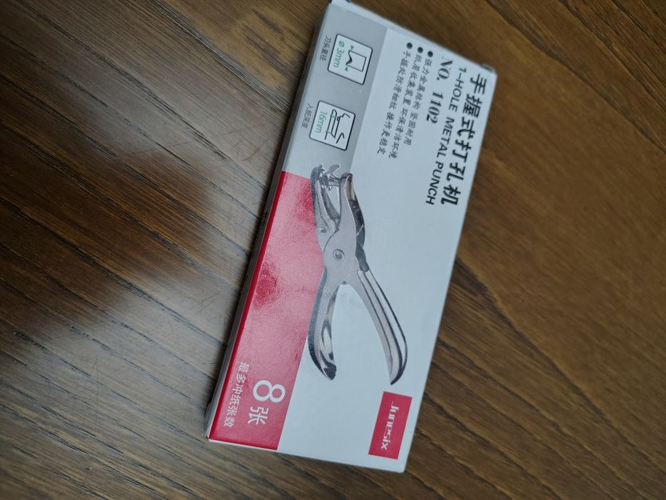 Peça Perfurador de Furo Redondo de 3mm