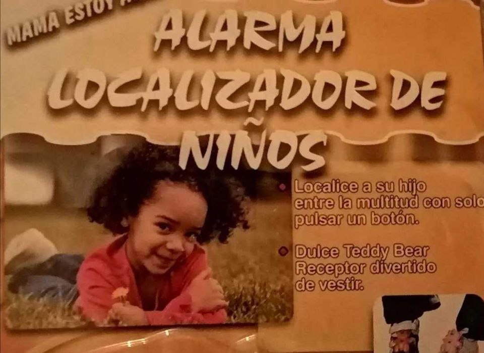 Alarme para colocar nas crianças