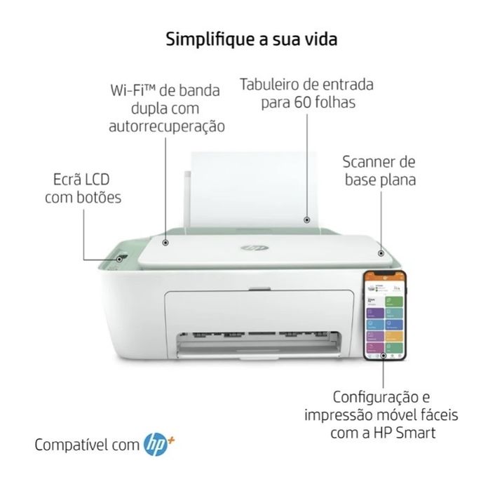 Conjunto office - Impressora/ scanner & trituradora NOVAS