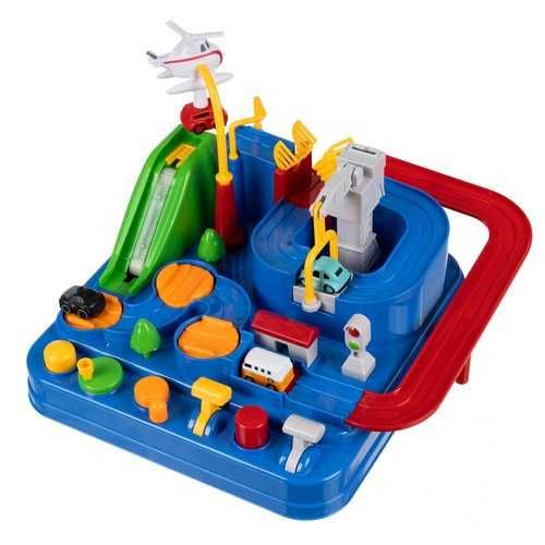 Tor przeszkód samochodowy zabawka