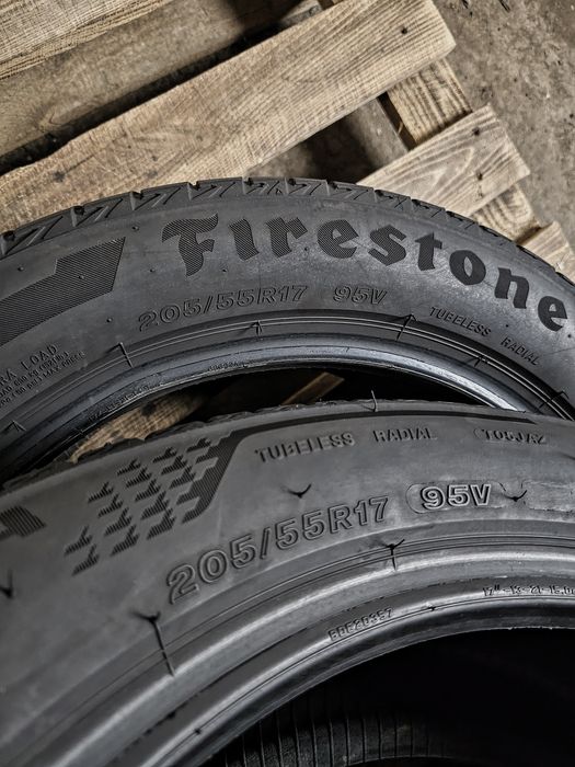 Шини 205/55r17 | 6mm | 2024/2021 | Firestone/Bridgestone | Ідеальні