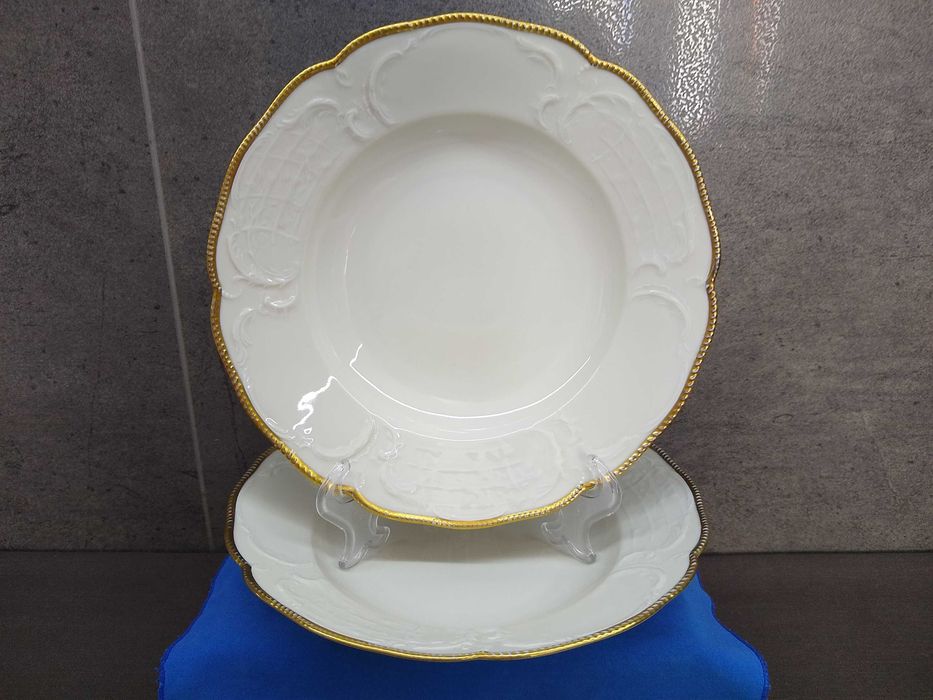 Talerz głęboki Rosenthal Sanssouci ecru 2 szt