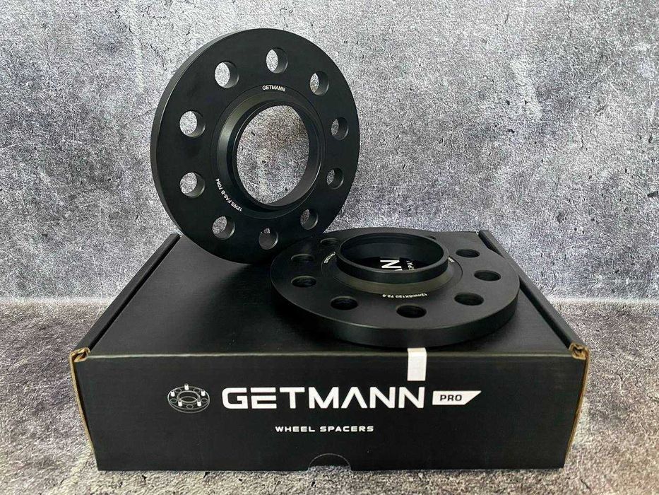 Колісні проставки для БМВ/BMW 12mm 5x120 72.6 GETMANN Без предоплат