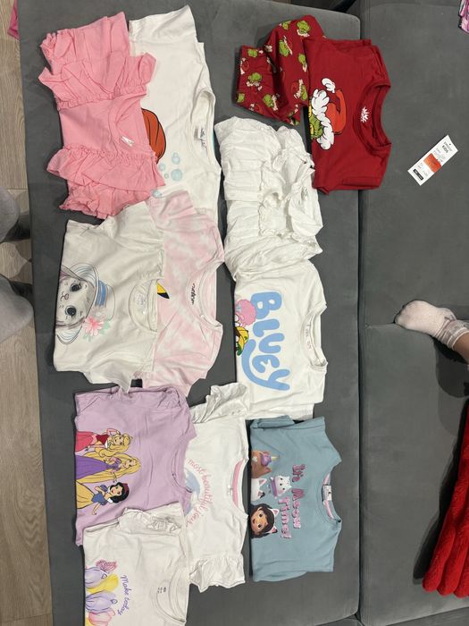 Paka ubranek dla dziewczynki wiekszosc 116