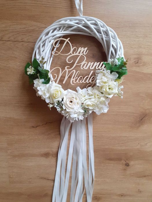Wianek wiklinowy Dom Panny Młodej