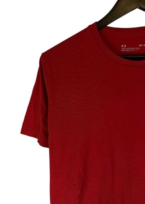 Koszulka under armour pomarańczowa z logiem m