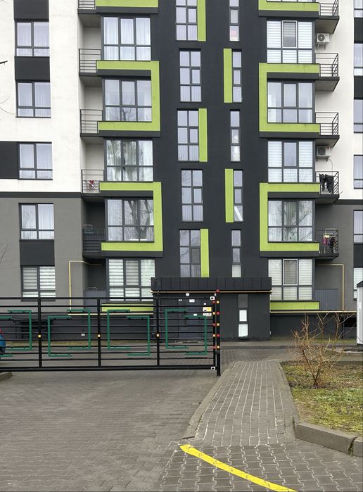 1-кімн.кв. Новобудова по вул.Зарічанській.  Подобово/На місяць.