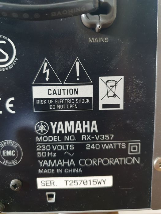 Wzmacniacz oraz kolumny - YAMAHA RX V357 - Seria KODA AV702 - Idealne