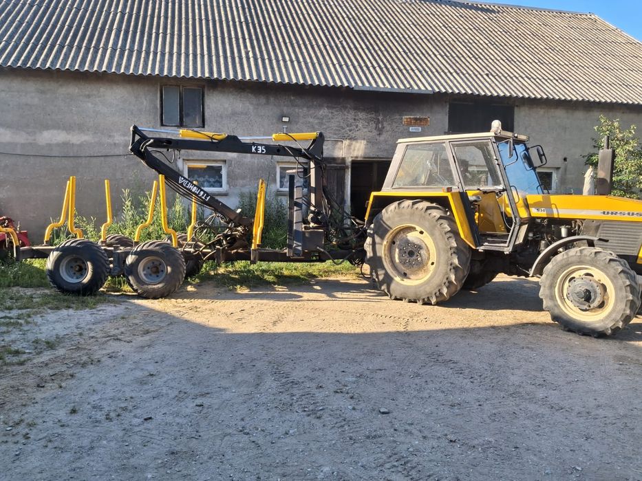przyczepa leśna HDS