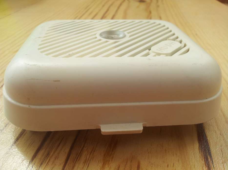 Alarme de fumo usado