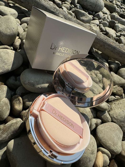 Корейський преміум кушон Dr Hedison  основний блок Miracle, SPF+50
