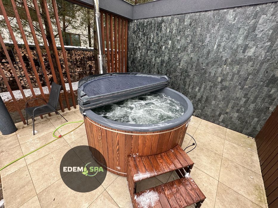 Чан з джакузі! Виробник! Чан на дровах! Спа купіль! Купель офуро!