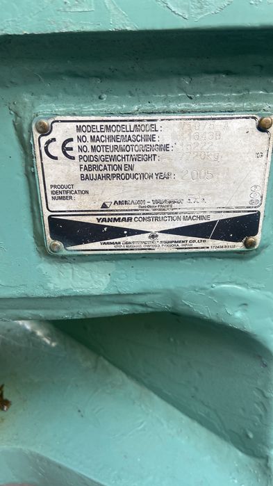 Giratória Yanmar VIO75